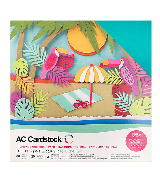 AC Cardstock Tropical Pack 12×12