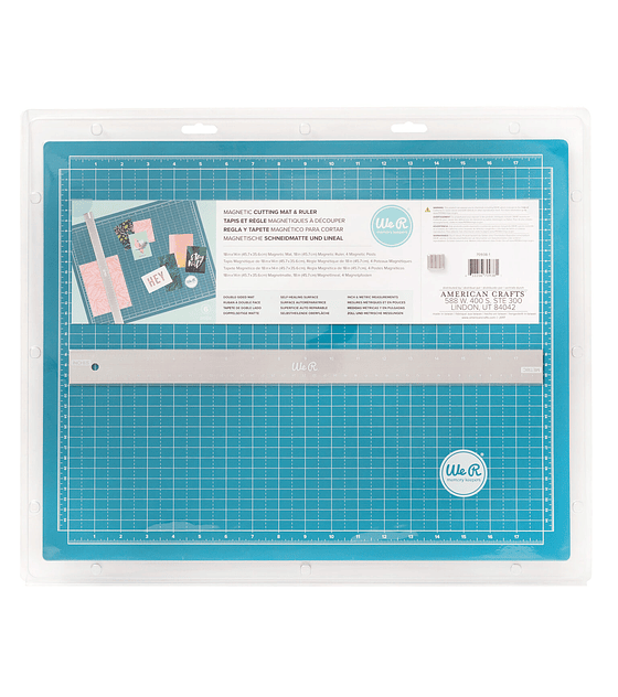 Magnetic Cutting Mat And Ruler