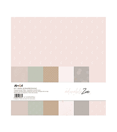  Kit papel colores sólidos Adorable Zoe 2.0