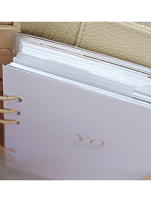 Separadores A5 Yo y ya polipropileno