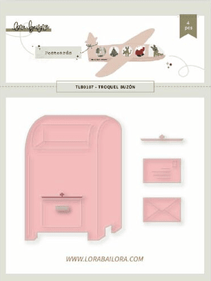 Troquel BUZÓN Postcards 