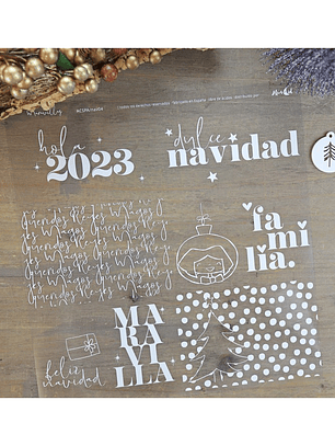 Acetato Tarjetas Maravillas 