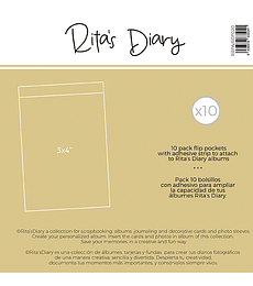 Pack de Foto Flips 3×4 para Ritas Diary