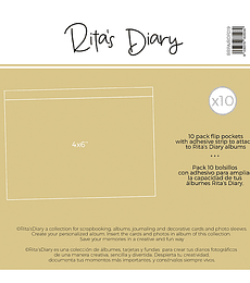 Pack de Foto Flips 4×6 para Ritas Diary
