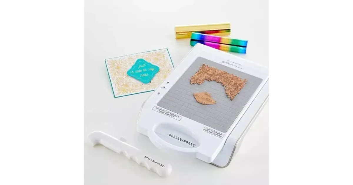 Spellbinders　Glimmer Hot Foil セット（本体未使用） Glimmer Hot Foil System, Spellbinders - Mi Tienda de Scrap