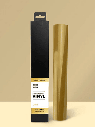 Vinilo textil termoadhesivo First Edition 30,5x61 cm Gloss Gold 