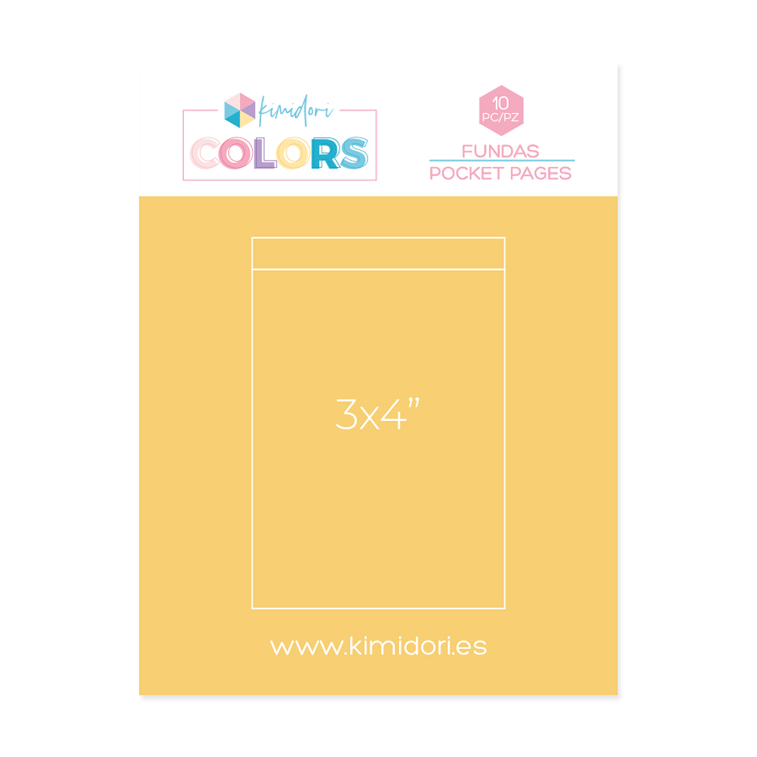 Fundas Kimidori Colors 3x4 Photoflip  3