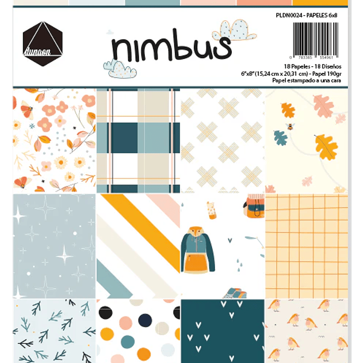 Papeles 6x8 nimbus  1
