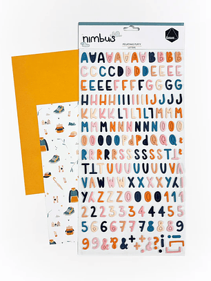 Abecedario puffy 15x30 nimbus 