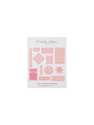 Troquel ETIQUETAS MEMORY LANE 