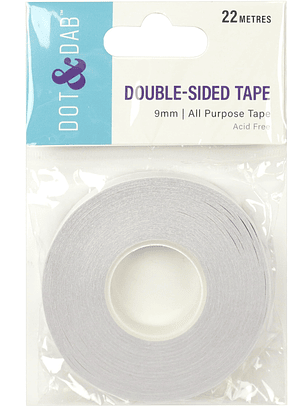 Cinta adhesiva doble cara de 9mm