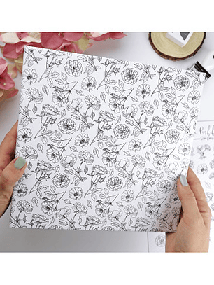 Carpeta de 6 x 8 Camelias | El diario de Rita