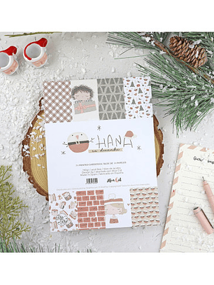 Bloc de papel Ohana en diciembre 6x8 