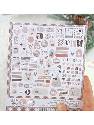 Diecut  Ohana en Diciembre básicos 