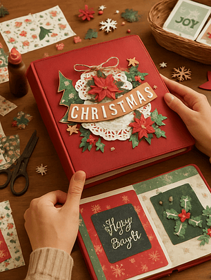 Taller de Scrapbook: Navidad- 13 de Diciembre