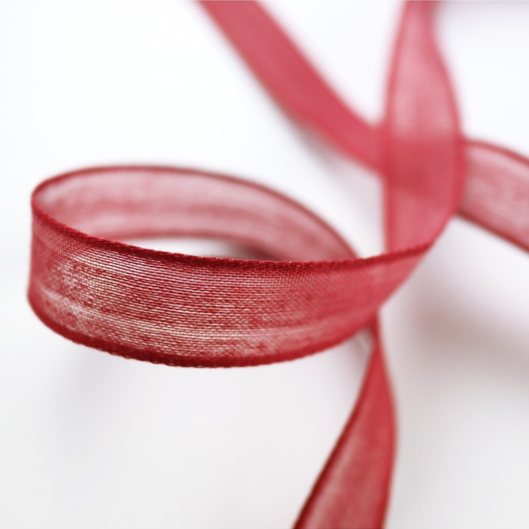 Cinta de muselina Cereza 1