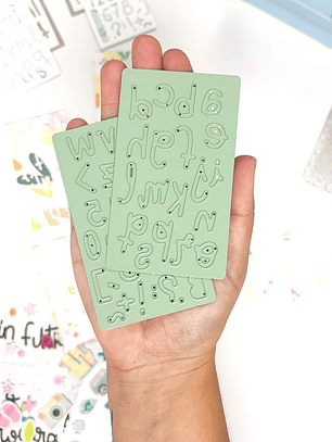 Troquel mini abc minúsculas NUEVO DISEÑO 