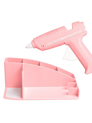 Pistola de silicona rosada  We R