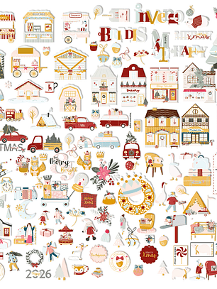 Die cuts Babe it's cold outside de Mintopía