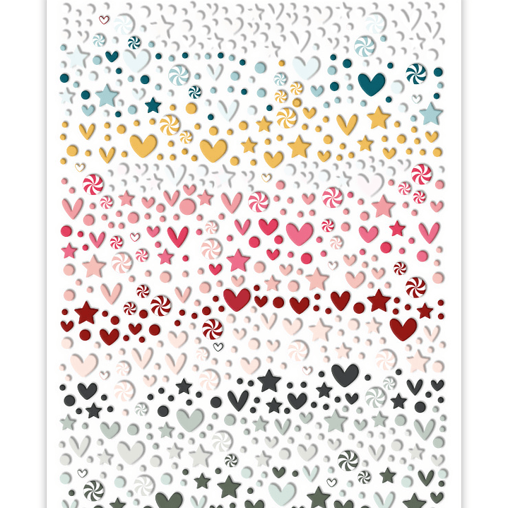  Pegatinas puffy básicas Babe it's coldoutside  1