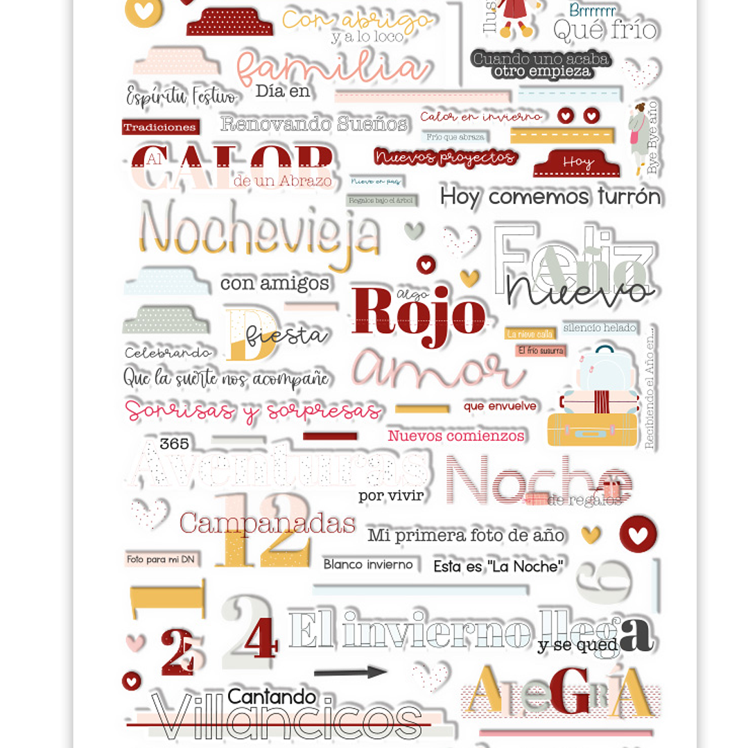  Pegatinas puffy frases Babe it's coldoutside  1