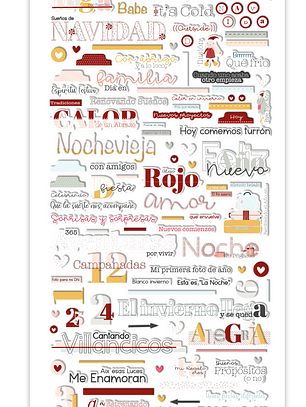  Pegatinas puffy frases Babe it's coldoutside 