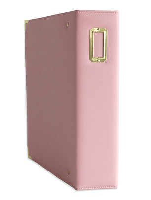 Álbum 9x12 Kimidori Colors 2025DELUXE Cuero Vegano Rosa 