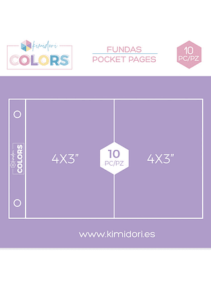 Fundas Kimidori Colors 4x6 Modelo 1 