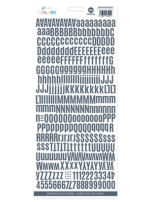 Alfabeto Kimidori Colors básico AzulMarino 