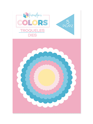Troqueles básicos Kimidori Colors MiniCírculos de galleta