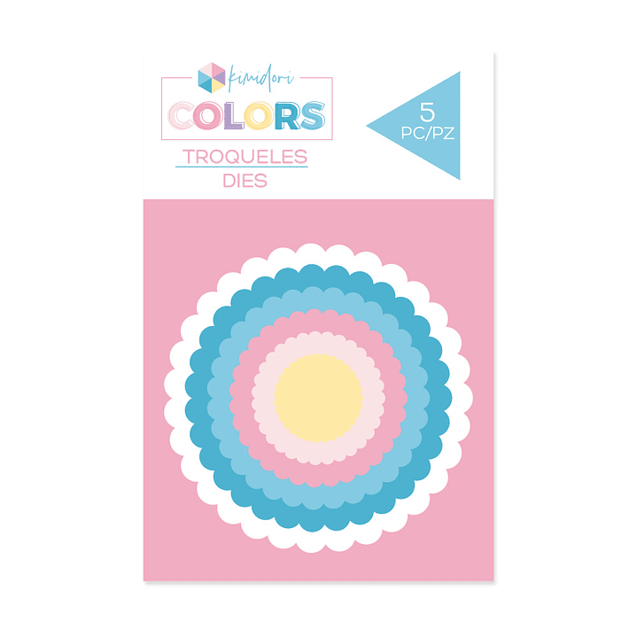Troqueles básicos Kimidori Colors MiniCírculos de galleta 1