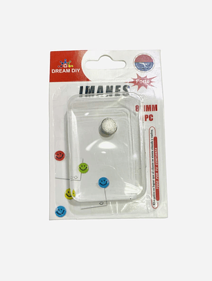 Imanes  8 mm 6 unidades 