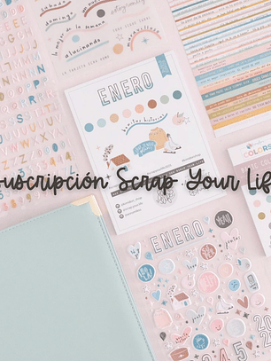 Scrap Your Life suscripción pago Anual 