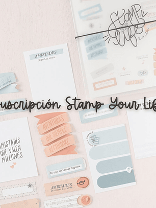 Suscripción Stamp Your Life Pago mensual