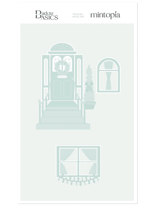 Troquel BTB Mintopía Puerta y ventanas 