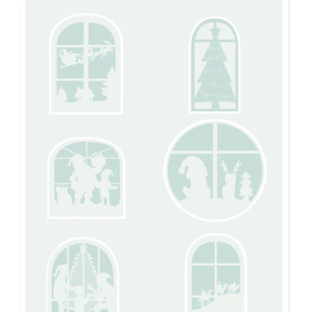 Troquel BTB Mintopía Ventanas navideñas 1