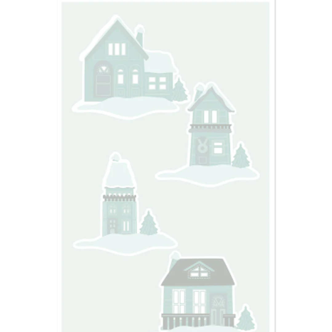 Troquel BTB Mintopía Casitas nevadas 1