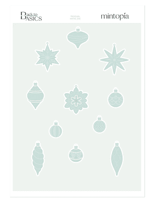 Troquel BTB Mintopía Bolas de Navidad