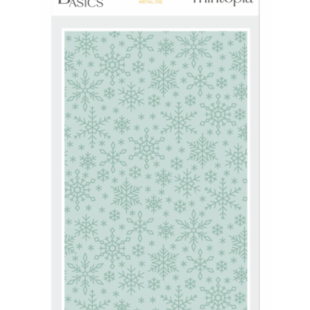 Troquel BTB Mintopía Fondo copos de nieve 1