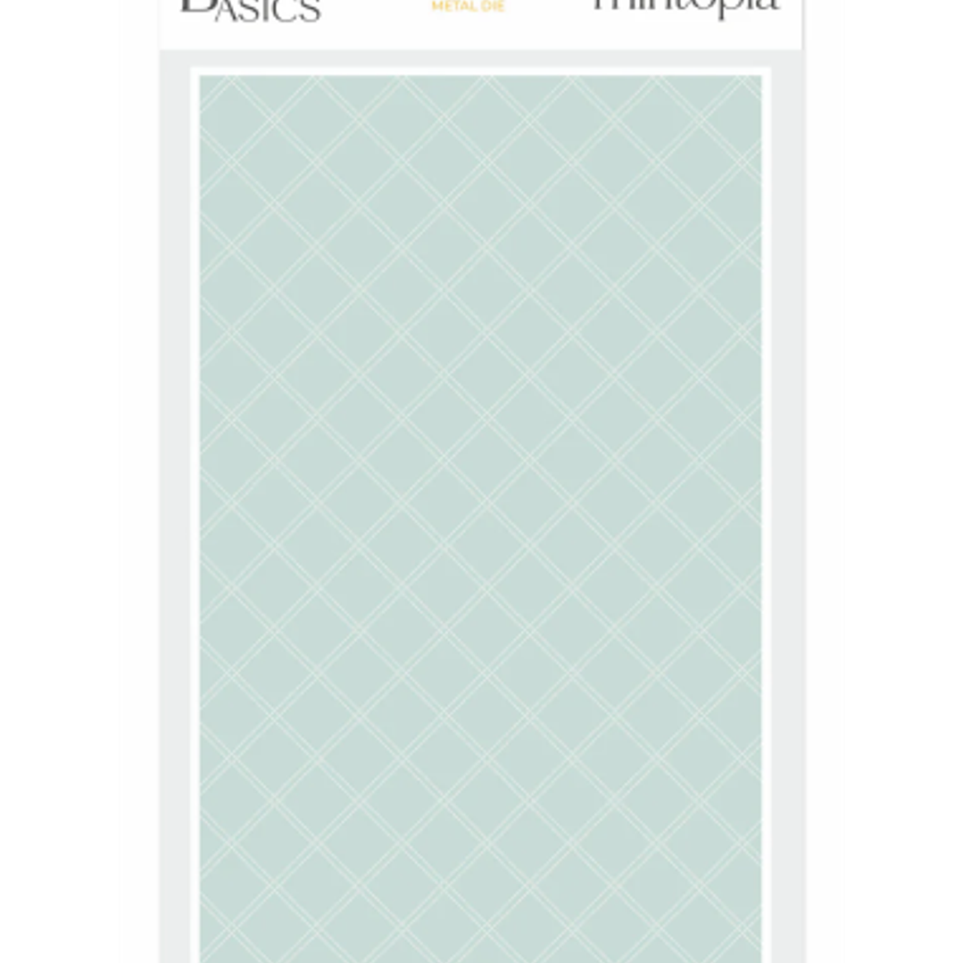 Troquel BTB Mintopía Fondo Cuadrícula cosida 1