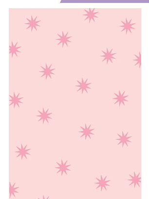 Mini carpeta de embossing 3x5 Kimidori Colors Estrellas