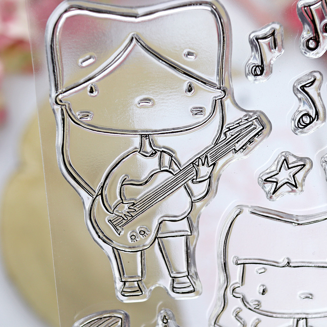 Sello con troquel Ohana de fiesta A5  2