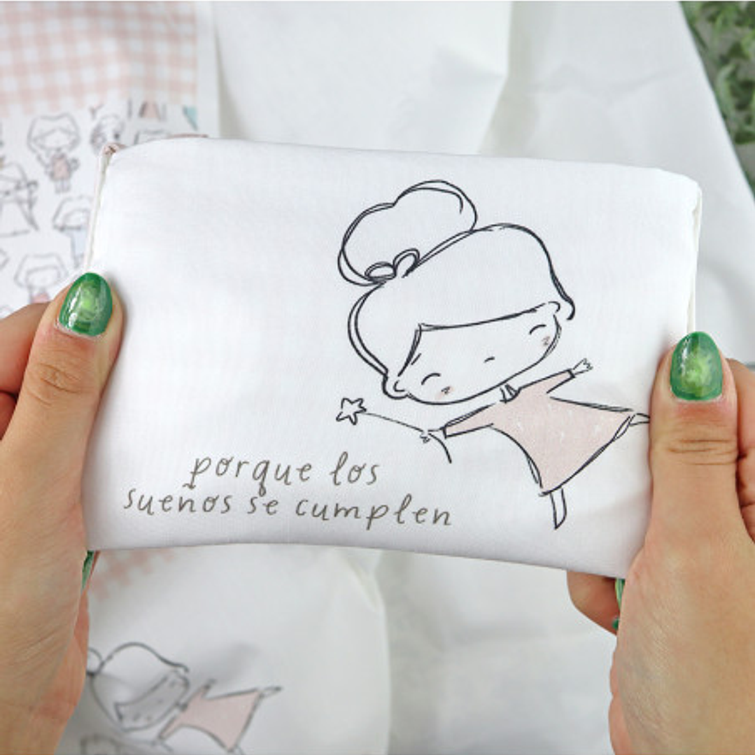 1Década 123 Coser! Bolsa de Bolso Tela Estampada | Alúa Cid 2