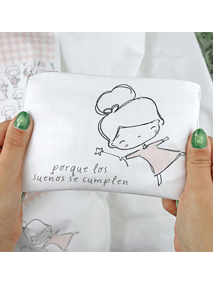 1Década 123 Coser! Bolsa de Bolso Tela Estampada | Alúa Cid