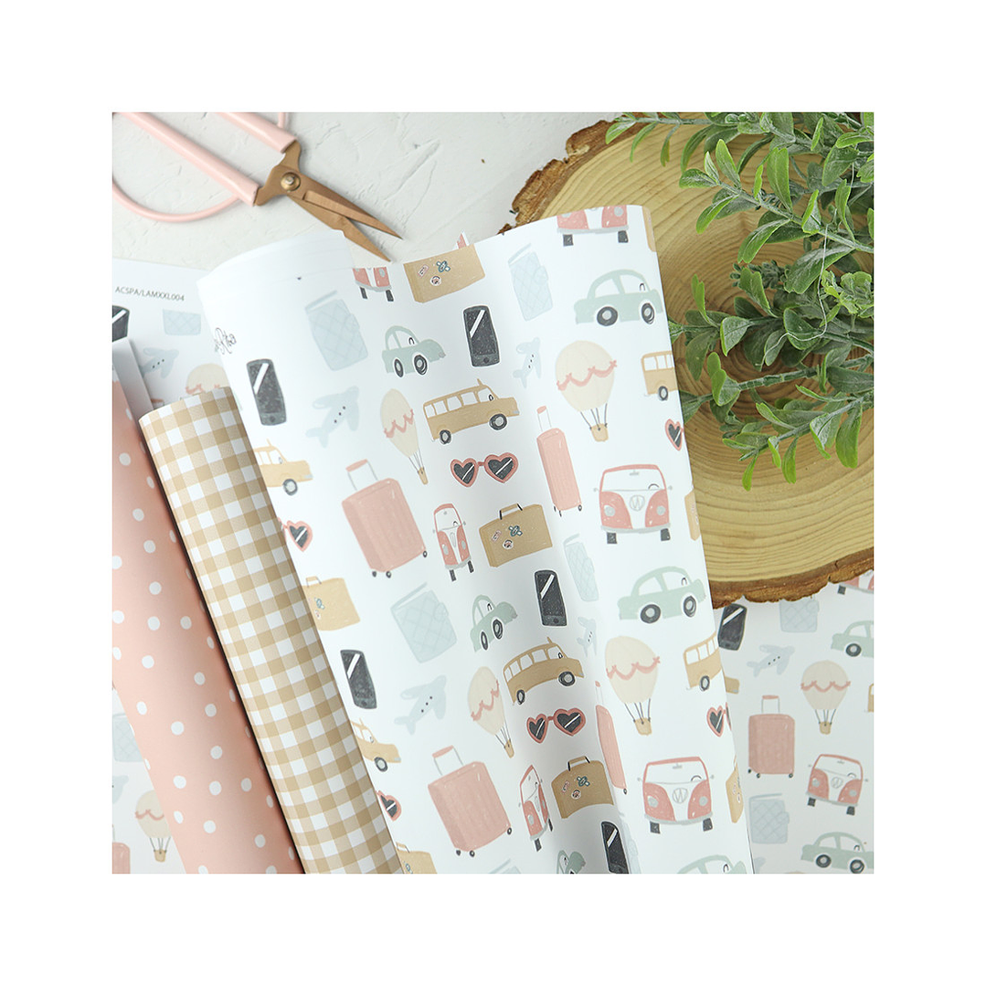 Hoja de papel laminado Autopista XXL | Alúa Cid 1