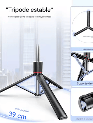 Palo de selfi super largo