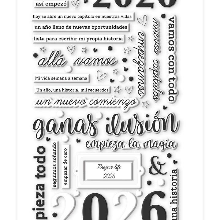Pegatinas puffy SYL Portada Enero y Febrero 2026 1