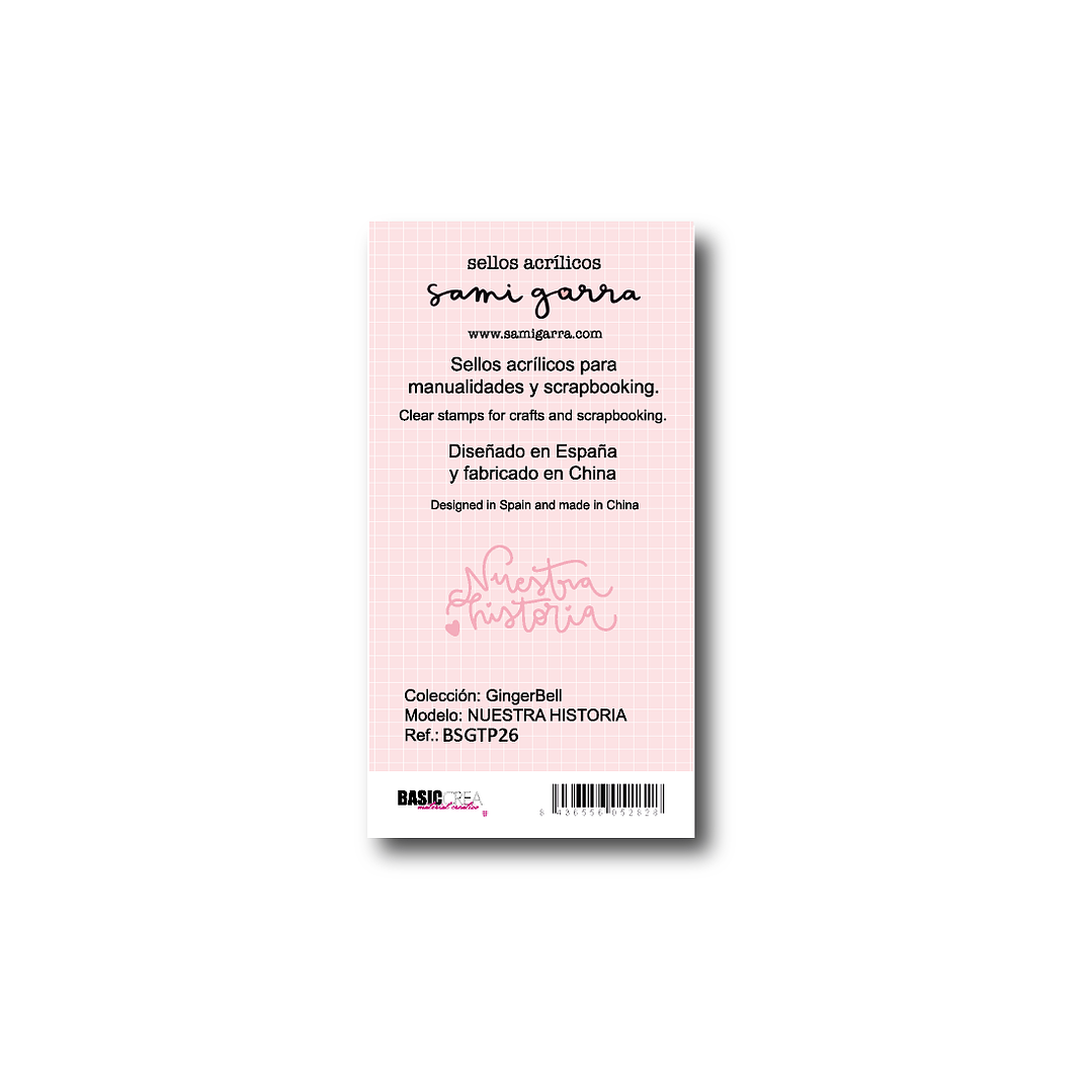 Ginger Bell Sello Nuestra Historia - 6 piezas 2