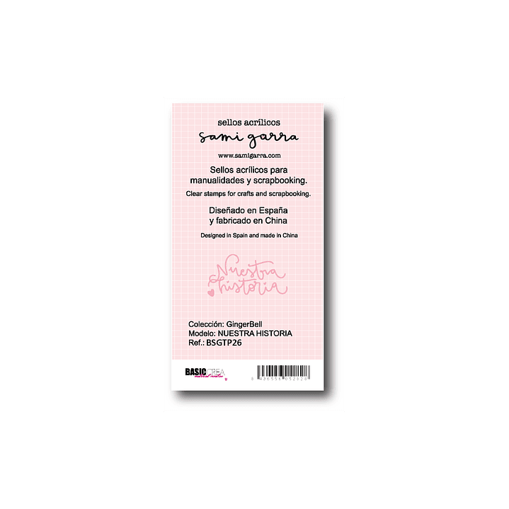 Ginger Bell Sello Nuestra Historia - 6 piezas 2