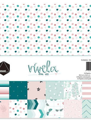 Papeles 12x12 Vívela otra vez